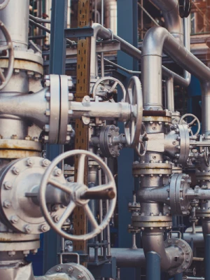 Industrial Valve Pipeline Installation