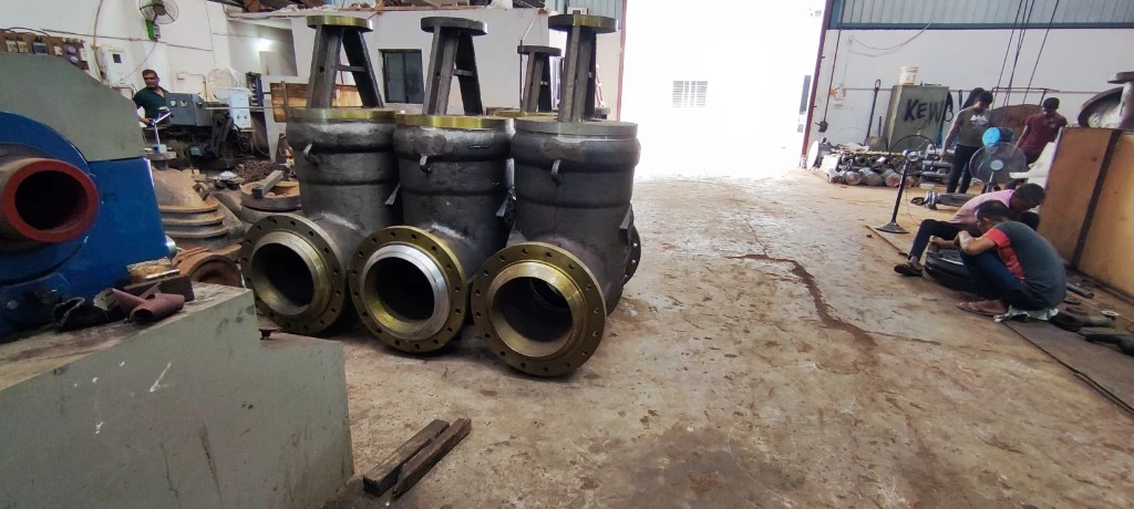 Heavy Cast Industrial Valves Testing & Quality Inspection